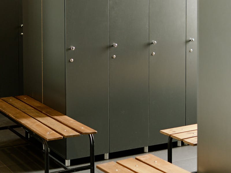 Workplace crew lockers — Armstrong Custom Cabinets