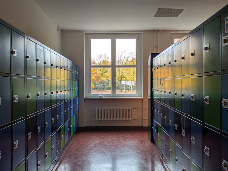 School and daycare lockers — Armstrong Custom Cabinets